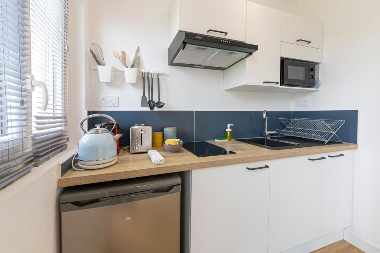Апартаменти Le Yellow, Studio Renove, Tout Confort, Jardin Сен-Жак-де-ла-Ланд Екстер'єр фото